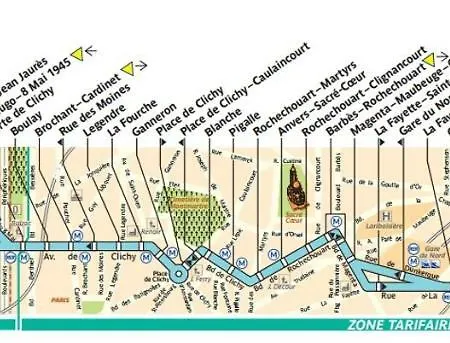 Luminous 20m² District Of Batignolles * Paris